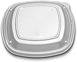 Forum Clear Plastic Low Dome Lid Only, 9 inch - 300 per case.