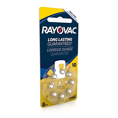 Rayovac 8 Count (Pack of 1) / Yellow / 10, 8 Free Batteries & Chargers