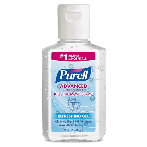 Purell 2 Fl Oz (Pack of 12) / Unscented / 12 Hand Sanitizers
