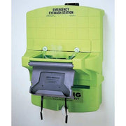 Honeywell Universal Eye Wash Station Stand by Fendall – 60"L x 29"W x 58"H, Steel, Black, Model 32-001065-0000