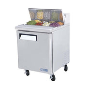 Turbo Air (1) Door (8) Pan / 7 cubic_feet / Silver Refrigerators