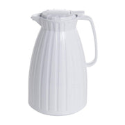 Insulated Beverage Server 2.0 L White Plastic by HUBERT – 2 Liter, 2.0 liters, Plastic, White, Model AE20P-WHITE