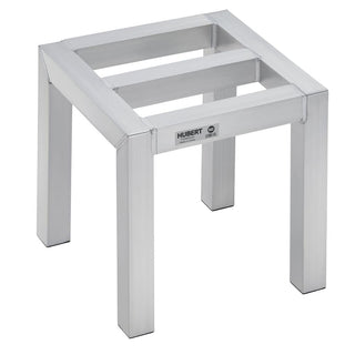 Aluminum Dunnage Rack - 12"L x 12"W x 12"H by HUBERT – Aluminum, Silver, Model D11212/12