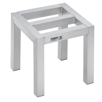 Aluminum Dunnage Rack - 12"L x 12"W x 12"H by HUBERT – Aluminum, Silver, Model D11212/12