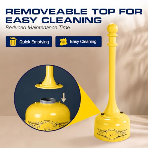 Eagle Yellow / 2 Gallon / 1 Smoking Receptacles
