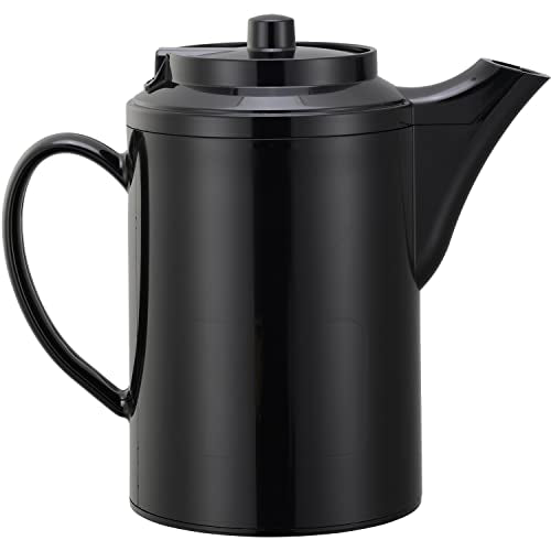 Service Ideas Burgundy / No Tether / 16 ounces Teapots