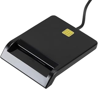 USB Smart Card Reader for Windows Linux DNIE ATM CAC | IC ID SIM Bank Card Reader Portable USB 2.0 Connector