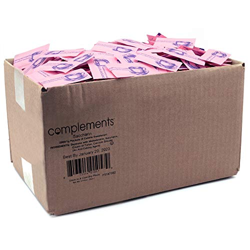 HEARTLAND Saccharin pink sweetener / 2000 Count (Pack of 1) / 1 Saccharine