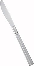 Winco 12-Piece Regency Dinner Knife Set, 18-0 Stainless Steel | Dishwasher safe, Great for Main Courses or As a General Purpose Table Knife, Entrees, Steaks, Chops and Table Service