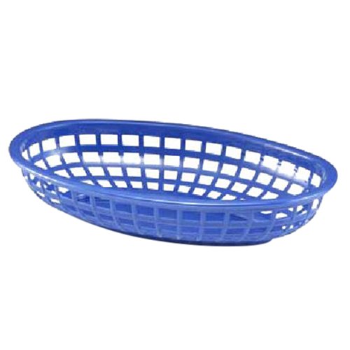 Oval Basket by Tablecraft – Plastic, Pack of 36, Model 1074BL