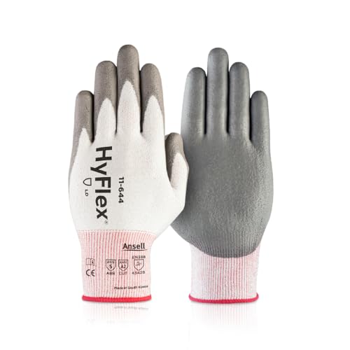 Ansell XX-Large / White & Grey / 11644 Safety Work Gloves