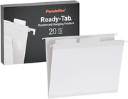 Pendaflex Hanging File Folder, Letter, White, 6-Tab
