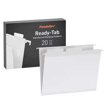 Hanging File Folder by Pendaflex – Letter, White, Model 1006985