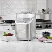 Cuisinart Stainless Steel/White Bowl / 1 / 2-Quarts Ice Cream Machines