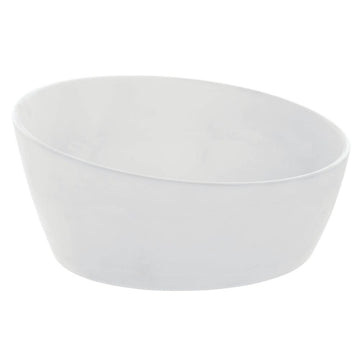 White Serving Bowl Melamine - 8 1/2"Dia x 4 1/4"H by HUBERT – Melamine, White, Model H0124-WHITE