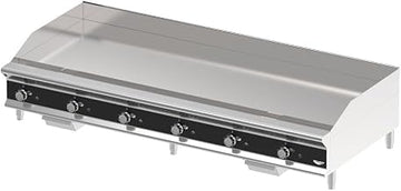 Heavy-duty 72-inch flat-top gas griddle with manual controls by Vollrath Foodservice