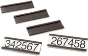 Label Holder,Mag,3x6,Bk/Br,PK25