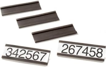 Label Holder,Mag,3x6,Bk/Br,PK25