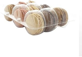 PacknWood PK210MACINS9 Clear Insert for 9 Macarons (Pack of 25)