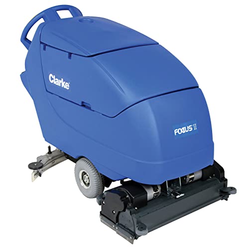 Focus II Cylindrical 28 Auto Floor Scrubber () by Clarke – 1 Count (Pack of 1), Plastic, Blue, Model 05421A