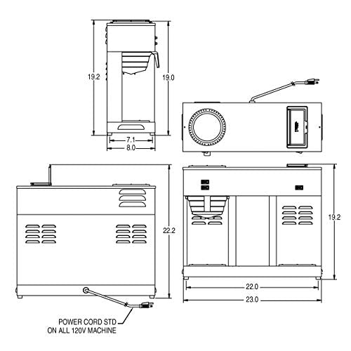 Bunn One Size / Coffee Maker / Black/SST Coffee Machines