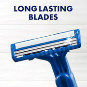 Gillette 25 Count (Pack of 1) / Blue / 25 Razors Plus Pivot Disposable Razors