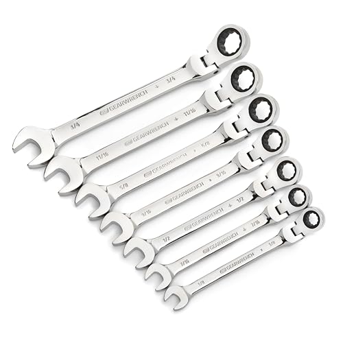 GEARWRENCH 7 Pc / With Tray / SAE Combination Wrenches