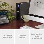 APC BR1500G / Black / BR1500G UPS Uninterruptible Power Supply (UPS)