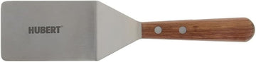 HUBERT Spatula with Rosewood Handle Stainless Steel - 4" L x 2 1/2 W Blade
