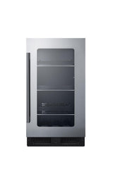 Summit 18” Built-In Beverage Center by Summit Appliance – 3.2 cubic_feet, Stainless Steel, Model CL181WBV