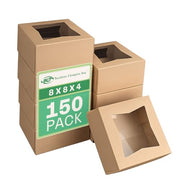 SOUTHERN CHAMPION TRAY 8" x 8" x 4" / Brown / 256.0 cubic_inches Bakery Take Out Containers
