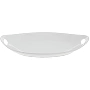 Oval Platter w/ Handle by BIA Cordon Bleu – 15 inches, Porcelain, White, Model VZS-003