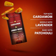 Old Spice Cardamom + Amber Wood / 3 Ounce (Pack of 1) / 1 Deodorant