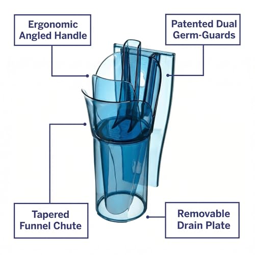San Jamar 6 oz to 10 oz / Blue / Modern Storage & Transport