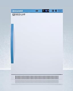 ACCUCOLD ARS6MLDR 6 Cu.Ft. ADA Height Laboratory Refrigerator with Removable Drawers