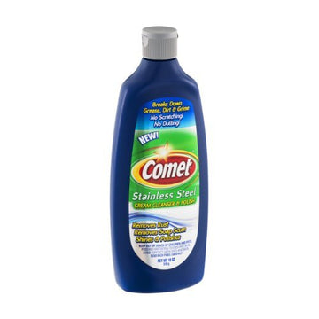 Stainless Steel Cream Cleaner & Polish by Comet – 1 Count (Pack of 1), Model CM118301