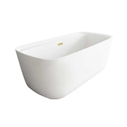 Calum Soaking Bathtub by Lighting Design – White