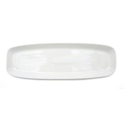 Rectangular White Porcelain Platter - 24" L x 8" W x 1 1/2" H by Front of the House – Large, Porcelain, Bright White, Model SPT013WHP21