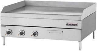Garland E24-36G E24 Series Electric Countertop Griddle 36"W with 35-5/8"W x 24"D Cooking Surface & Thermostatic Controls