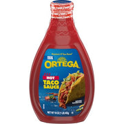 Ortega Original Hot / 16 Ounce (Pack of 1) / Hot Taco Sauce