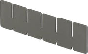 LEWISBins 1-7/8"H Short Divider for Divider Box DC1025, Lot of 6