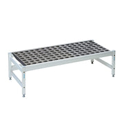 Fermostock Dunnage Rack 26"W x 22"D x 12"H 800 lbs Max Weight Per Shelf by Fermod – 1, Aluminum, Model 1R26C12