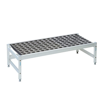 Fermostock Dunnage Rack 52"W x 18"D x 12"H 600 lbs Max Weight Per Shelf by Fermod – Aluminum, Model 1R52B12