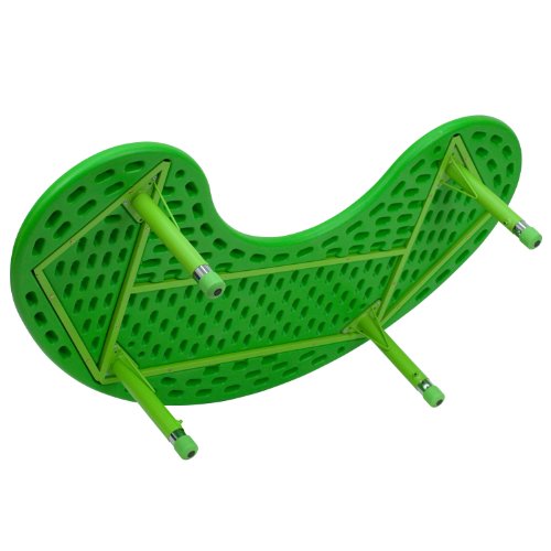 Flash Furniture Green / 35 in x 65 in x 23.75 in / Modern Tables