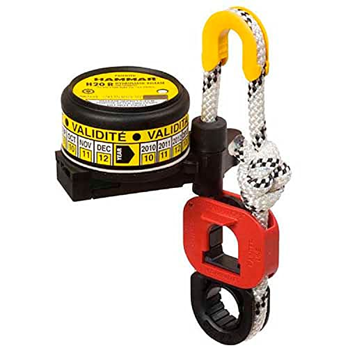 Hydrostatic Release Unit for Liferaft, Black, 1 Pack by Hammar – 18"L x 6"W x 6"H, Plastic, Black, Model HA2000H