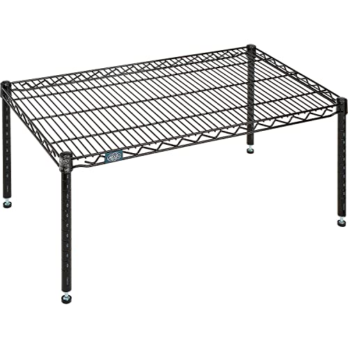 Black Epoxy Wire Dunnage Rack by Nexel – Wire, Black, Model P2136B