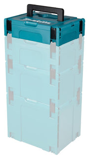 Interlocking Case by Makita – 4-3/8" x 15-1/2" x 11-5/8", Plastic, Black, Model 821549-5