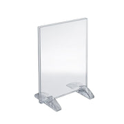 Azar Displays 8.5 in x 11 in Vertical or Horizontal / Clear / 1 Store Sign Holders