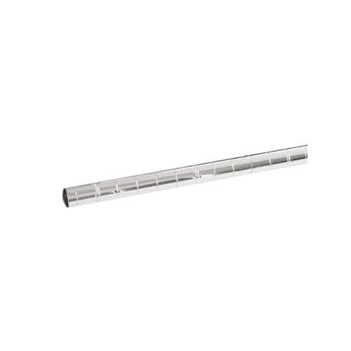Shelving Post 86"H with Leveling Foot by Thunder Group – 86", Chrome, Model CMPC086