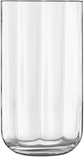 Luigi Bormioli Jazz All Purpose Beverage/HiBall Glass 15.25oz, Set of 4,